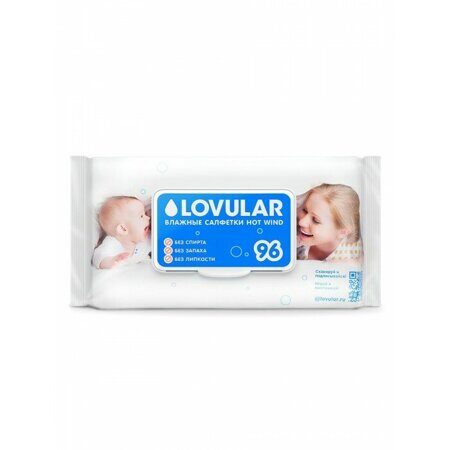 Lovular Влажные салфетки 96 шт.