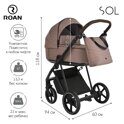 Коляска 3 в 1 Roan Sol